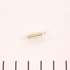 Langwerpig magnetisch slotje zilver
