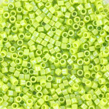 Miyuki Delica 11/0 DB-0169 Opaque AB Chartreuse