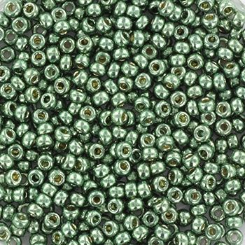 Miyuki Rocailles 11/0 4215 Duracoat Galvanized Sea Green
