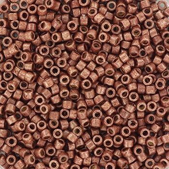 Miyuki Delica 11/0 DB-1842F Duracoat Galvanized Matte Dark Berry