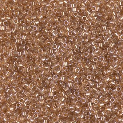Miyuki Dlica 11/0 DB-0901 Sparkling Gold Lined Crystal