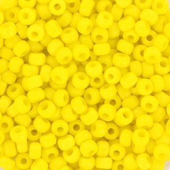 Miyuki Rocailles 8/0 0404 Opaque Yellow