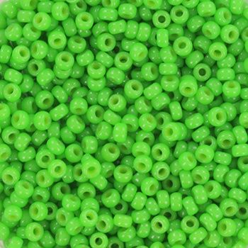Miyuki Rocailles 11/0 4476 Duracoat Opaque Fiji Green