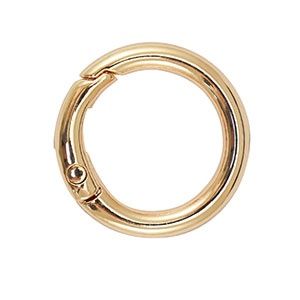 Onderdelen sleutelhanger ring Gold 25x4mm