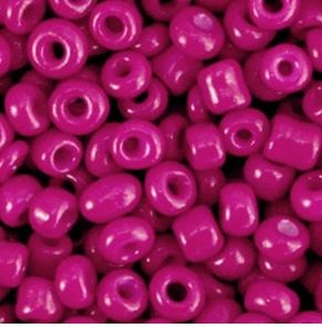 Glaskralen Rocailles 6/0 (4mm) Gypsy Pink