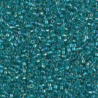 Miyuki Delica 11/0 DB-1248 Transparent Caribbean Teal AB