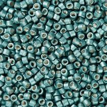 Miyuki Delica 11/0 DB-1172 Galvanized Matted Dark Aqua