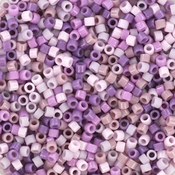 Miyuki Delica 11/0 - Purple Pastel Mix