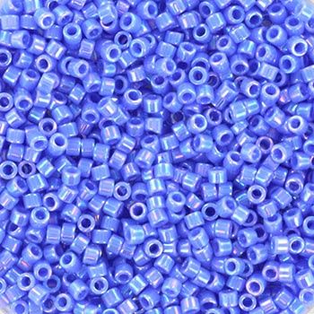 Miyuki Delica 11/0 DB-0167 Opaque AB Medium Blue