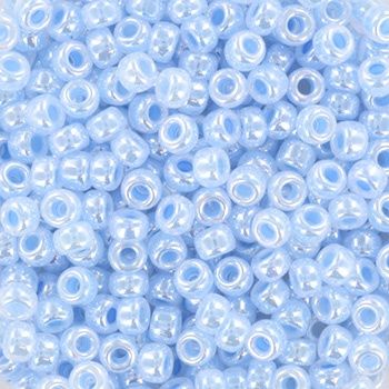 Miyuki Rocailles 8/0 0524 Ceylon Sky Blue