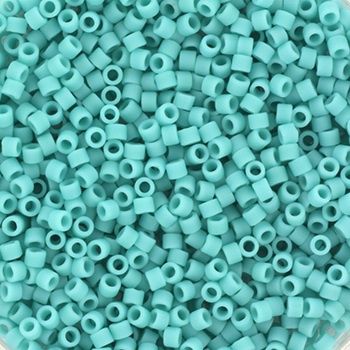 Miyuki Delica 11/0 DB-0759 Opaque Matte Turquoise Green