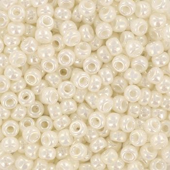 Miyuki Rocailles 8/0 0591 CeylonIvory Pearl