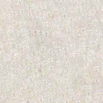 Miyuki Rocailles 11/0 0250 Transparant AB Crystal