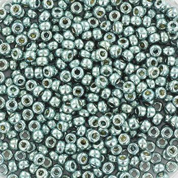 Miyuki Rocailles 11/0 4216 Duracoat Galvanized Sea Foam