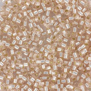 Miyuki Delica 11/0 DB-1203 Silverlined Pink Mist