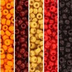Miyuki Delica 11/0 - Red Sun Mix