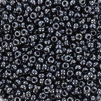 Miyuki Rocailles 11/0 0451 Metallic Gun Metal