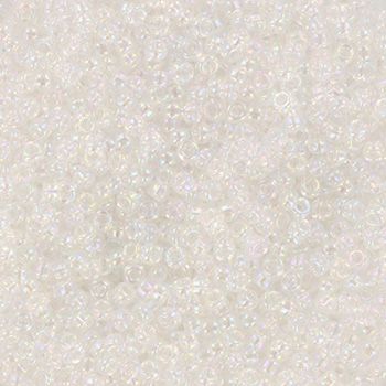 Miyuki Rocailles 15/0 0250 Transparant AB Crystal
