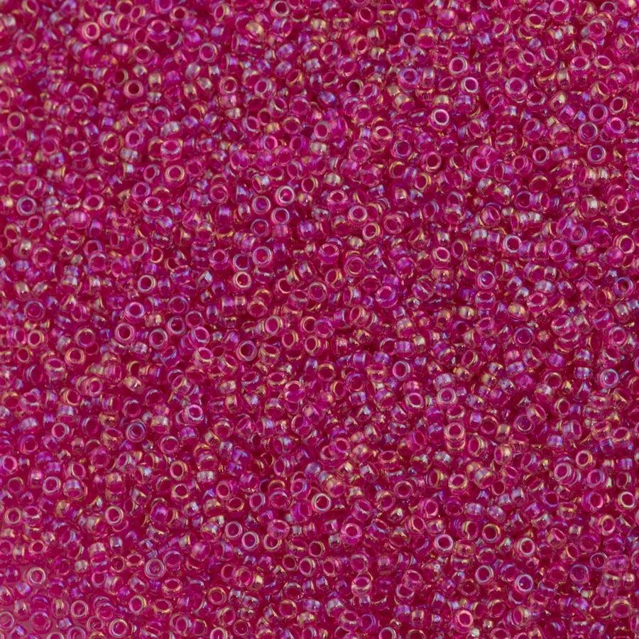 Miyuki Rocailles 15/0 0355 Fuchsia Rainbow