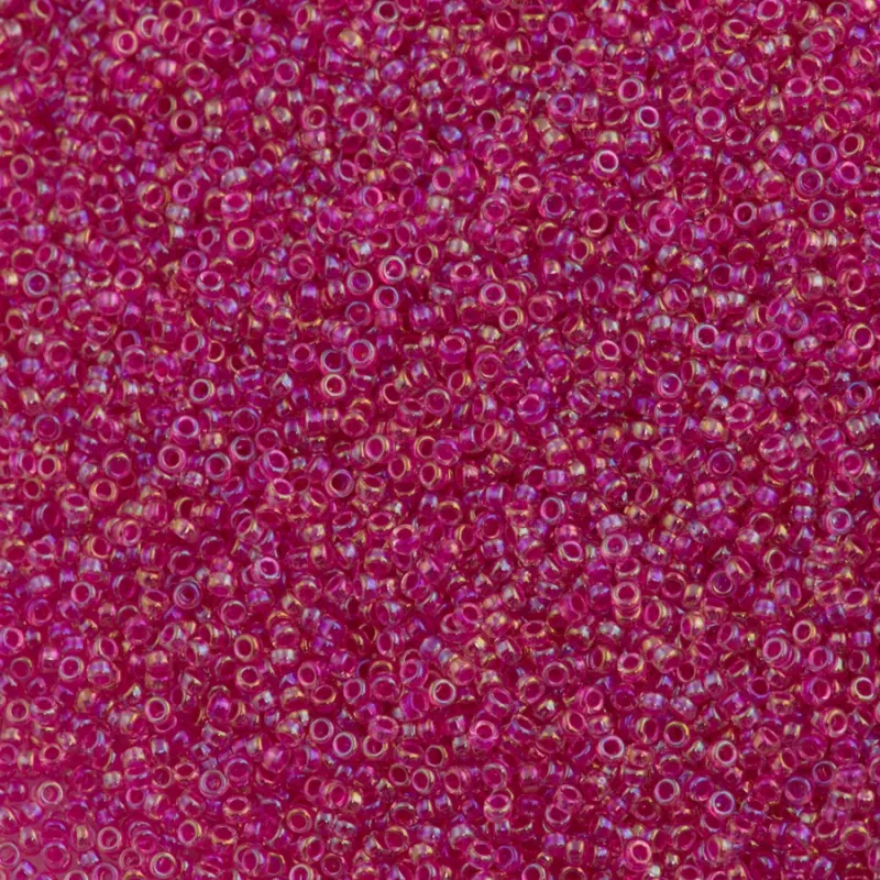 Miyuki Rocailles 15/0 0355 Fuchsia Rainbow