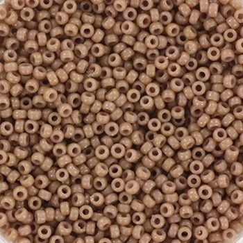 Miyuki Rocailles 15/0 4455 Duracoat Opaque Beige