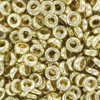 Miyuki Spacer 3x1.3mm - Duracoat Galvanised Silver 4201
