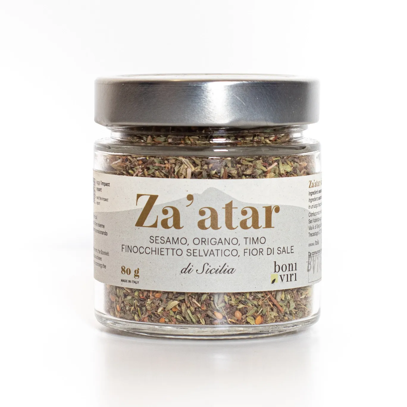 Za&#39;atar in Siciliaanse stijl
