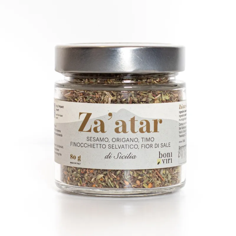 Za&#39;atar in Siciliaanse stijl