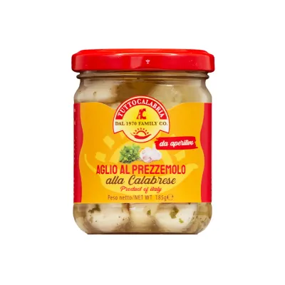 Gemarineerde Calabrische knoflook