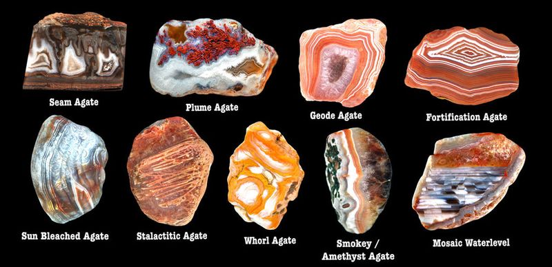 Random Picked Agates By the lb