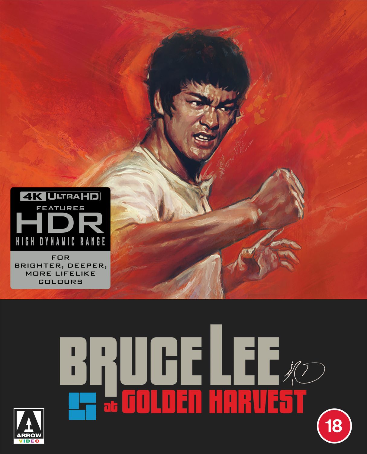 4K Bruce Lee At Golden Harvest Limited Edition Box Set Arrow Video