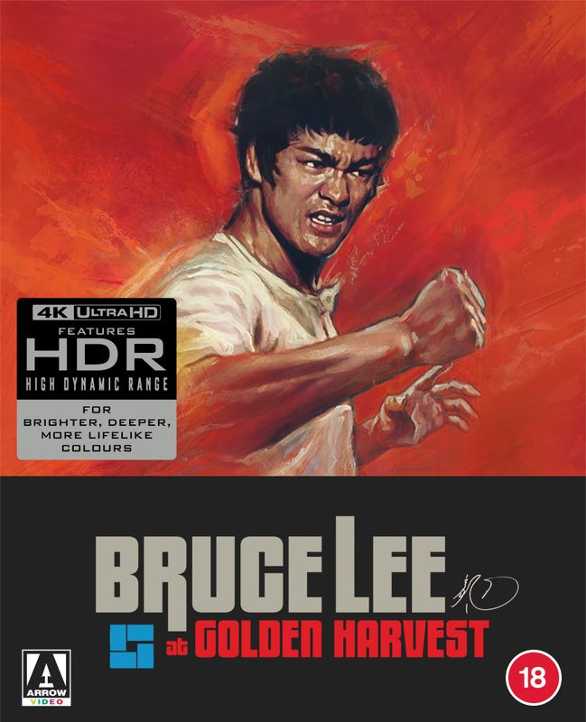 4K Bruce Lee At Golden Harvest Limited Edition Box Set Arrow Video