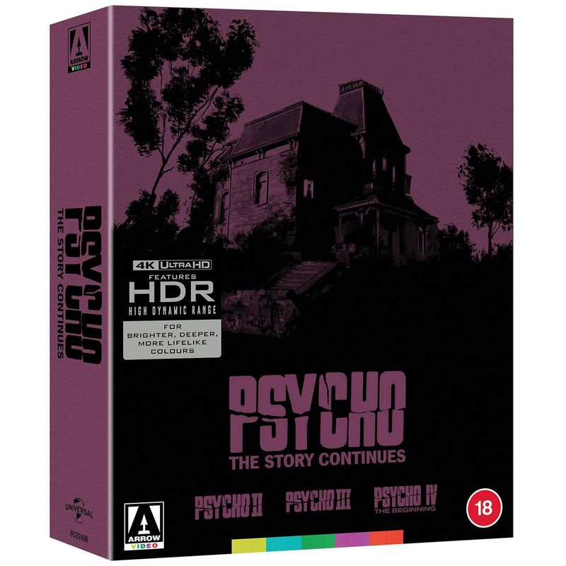 4K Psycho 2/3/4 Arrow Video