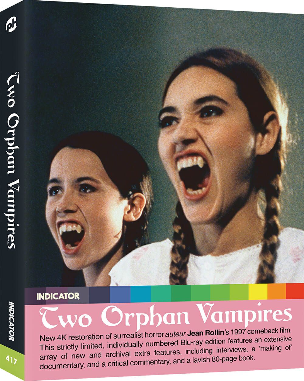 Blu Ray Two Orphan Vampires Limited Edition Indicator