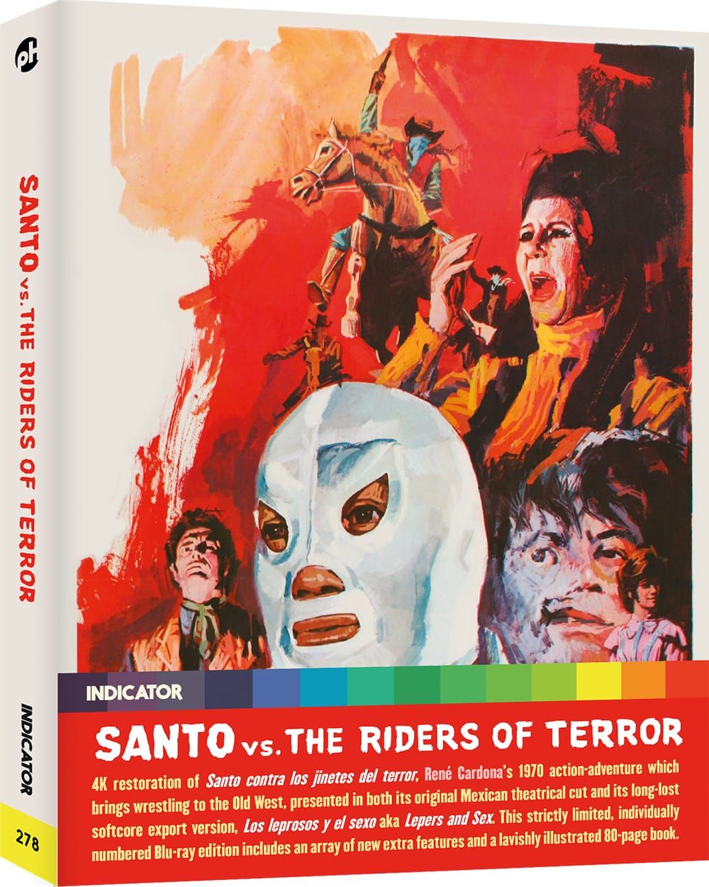 Blu Ray Santo Vs The Riders Of Terror Indicator