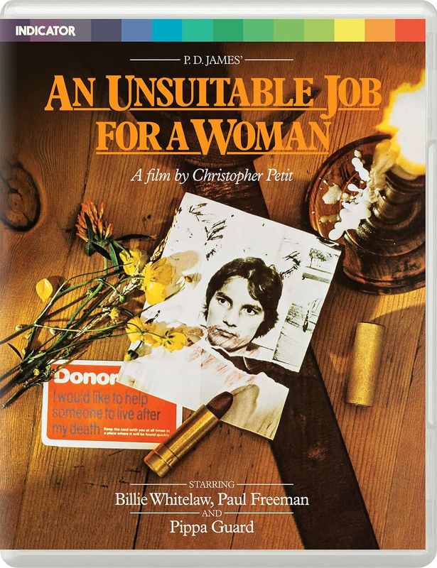 Blu Ray An Unsuitable Job For A Woman Indicator