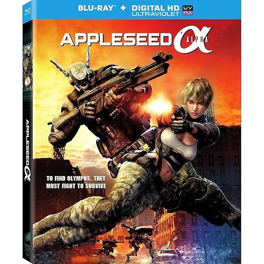 Blu Ray Appleseed Alpha
