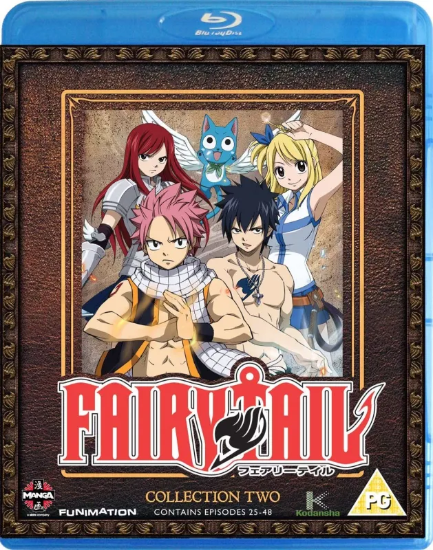 Blu Ray Fairy Tail Collection 2 - Episodes 25 to 48 (B)