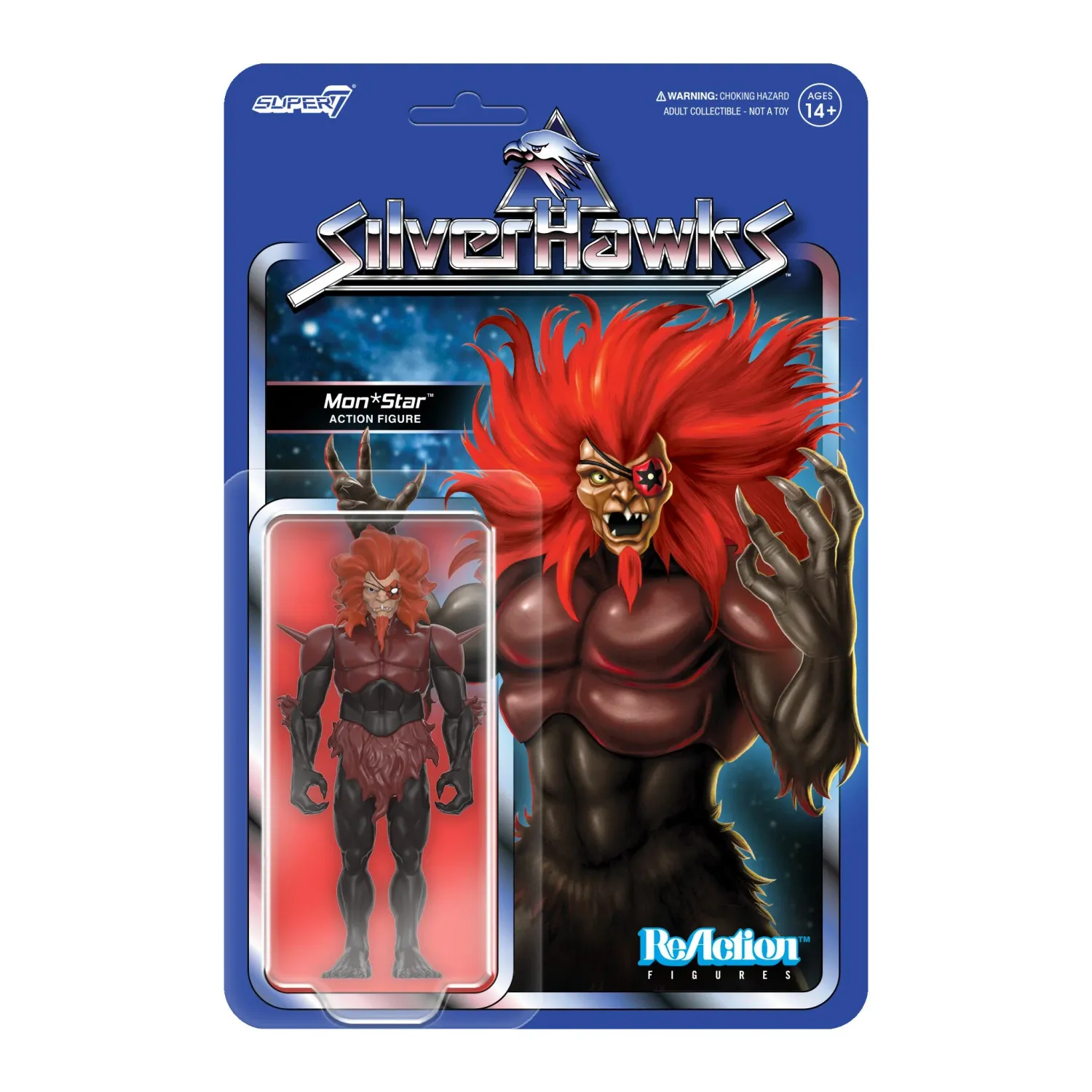 Silverhawks MonStar Reaction Figure