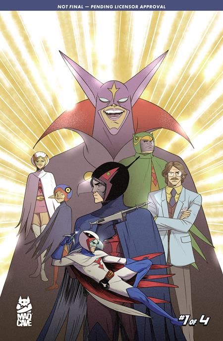 Gatchaman Only One Earth #1 Cover B Nuno Plati