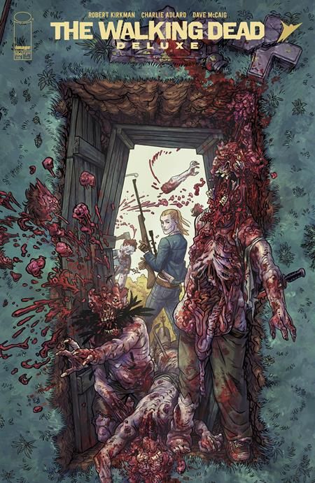 WALKING DEAD DELUXE #106 CVR C NATE BELLEGARDE &amp; OLLI HIHNALA CONNECTING VAR