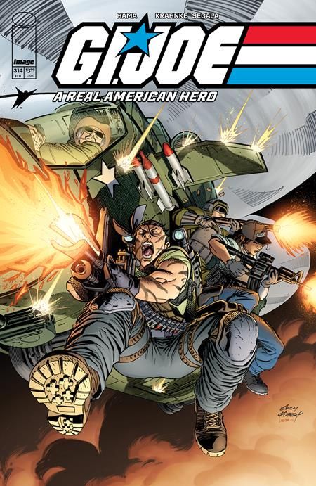 GI JOE A REAL AMERICAN HERO #314 CVR A ANDY KUBERT &amp; LAURA MARTIN