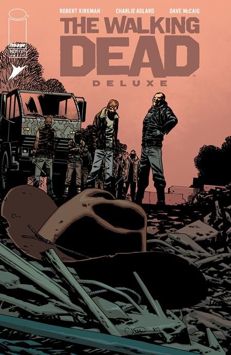 WALKING DEAD DELUXE #107 CVR B CHARLIE ADLARD &amp; DAVE MCCAIG VAR (MR)