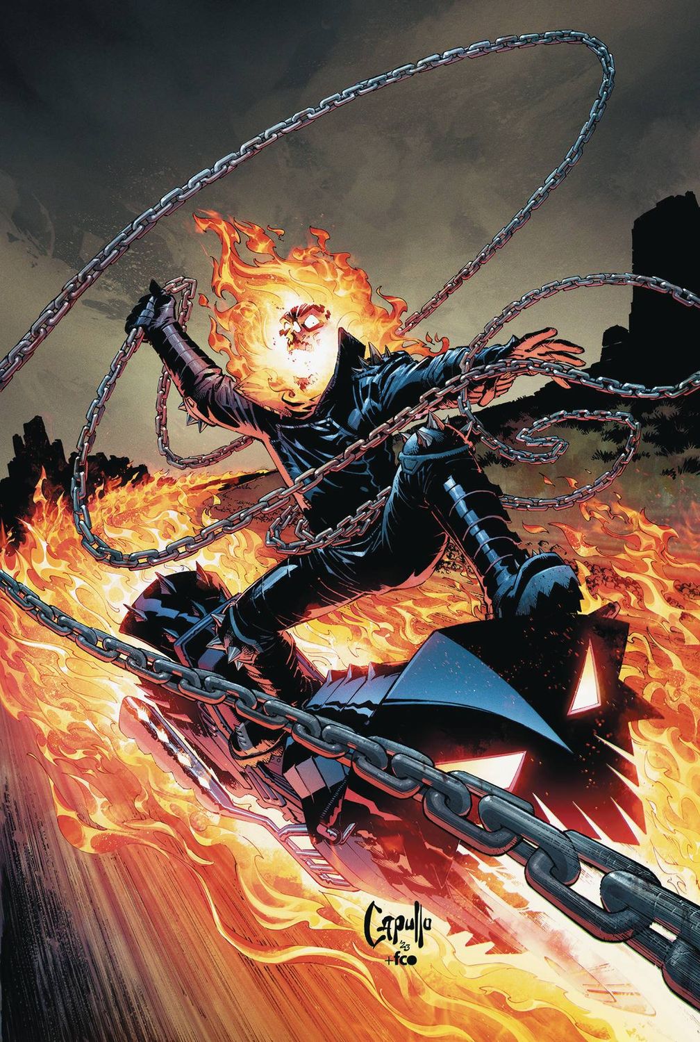 GHOST RIDER FINAL VENGEANCE #1 1:100 GREG CAPULLO VARIANT