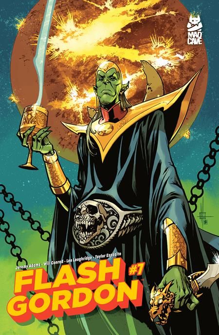 FLASH GORDON #7 CVR B ZACH HOWARD HOMEWORLD VAR