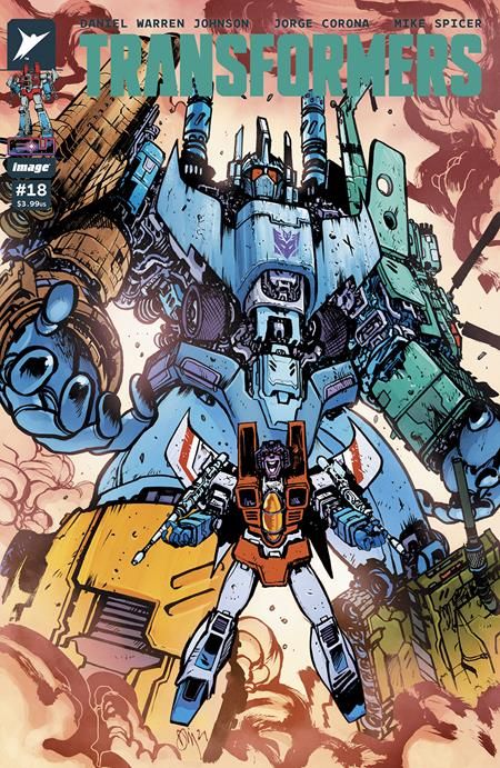 TRANSFORMERS #18 CVR A DANIEL WARREN JOHNSON &amp; MIKE SPICER