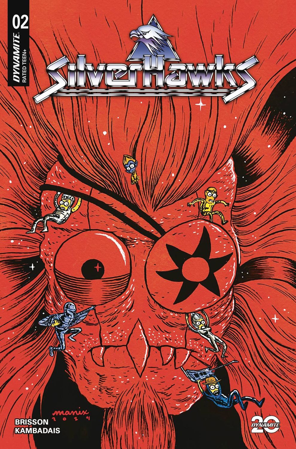 SILVERHAWKS #2 COVER G MANIX