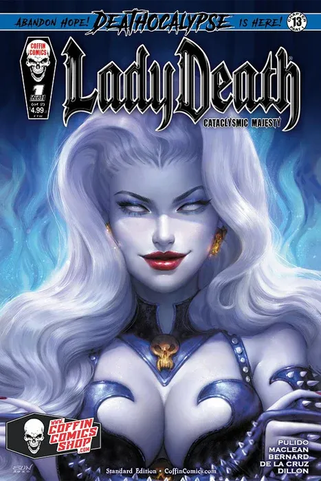 Lady Death: Cataclysmic Majesty #1 (of 2) - Comic Shop Standard Edition Signed by Brian Pulido