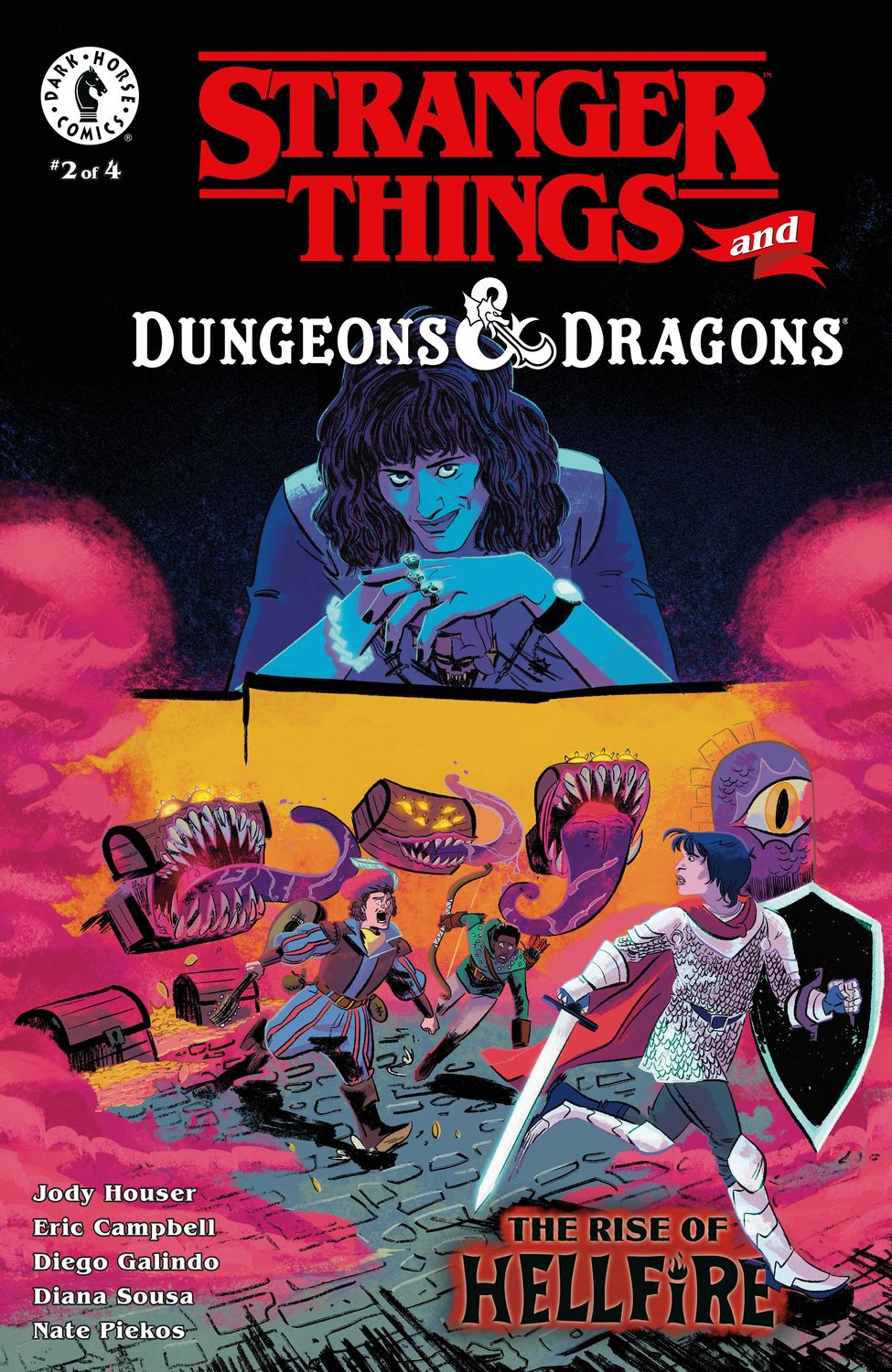 STRANGER THINGS D&amp;D RISE OF HELLFIRE #2 CVR C KNIG 