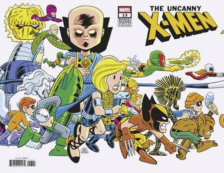 UNCANNY X-MEN #13 GIARRUSSO MARVEL UNIVERSE CONNECTING COVER